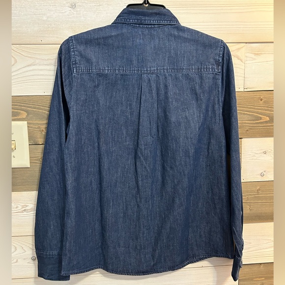 J. Crew ⚜️ Button Down Jean Shirt - Picture 5 of 7